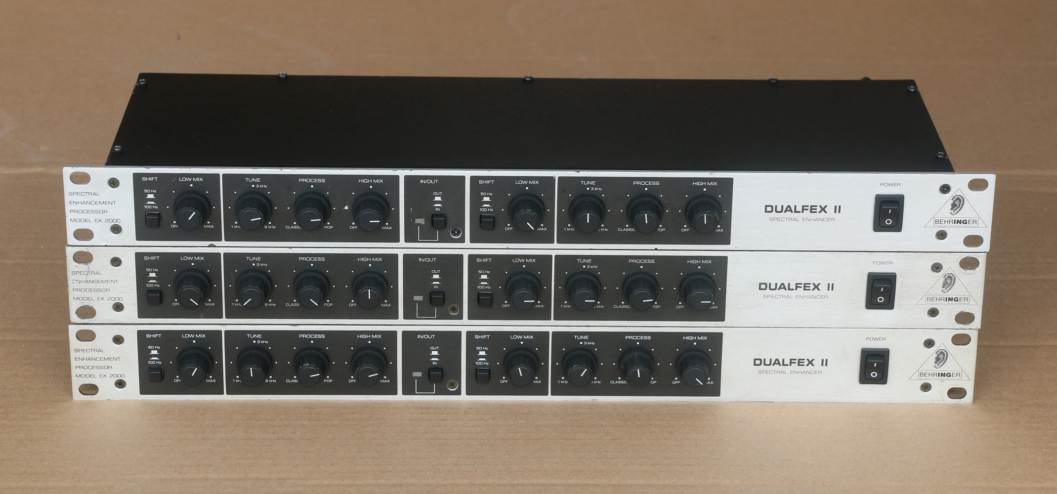 进口德国BEHRINGER百灵达 EX2000音频激励器 人声效果优化处理器