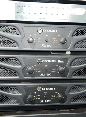 二手原装正品美国Crowd/皇冠XLi800专业KTV纯后级hifi功放