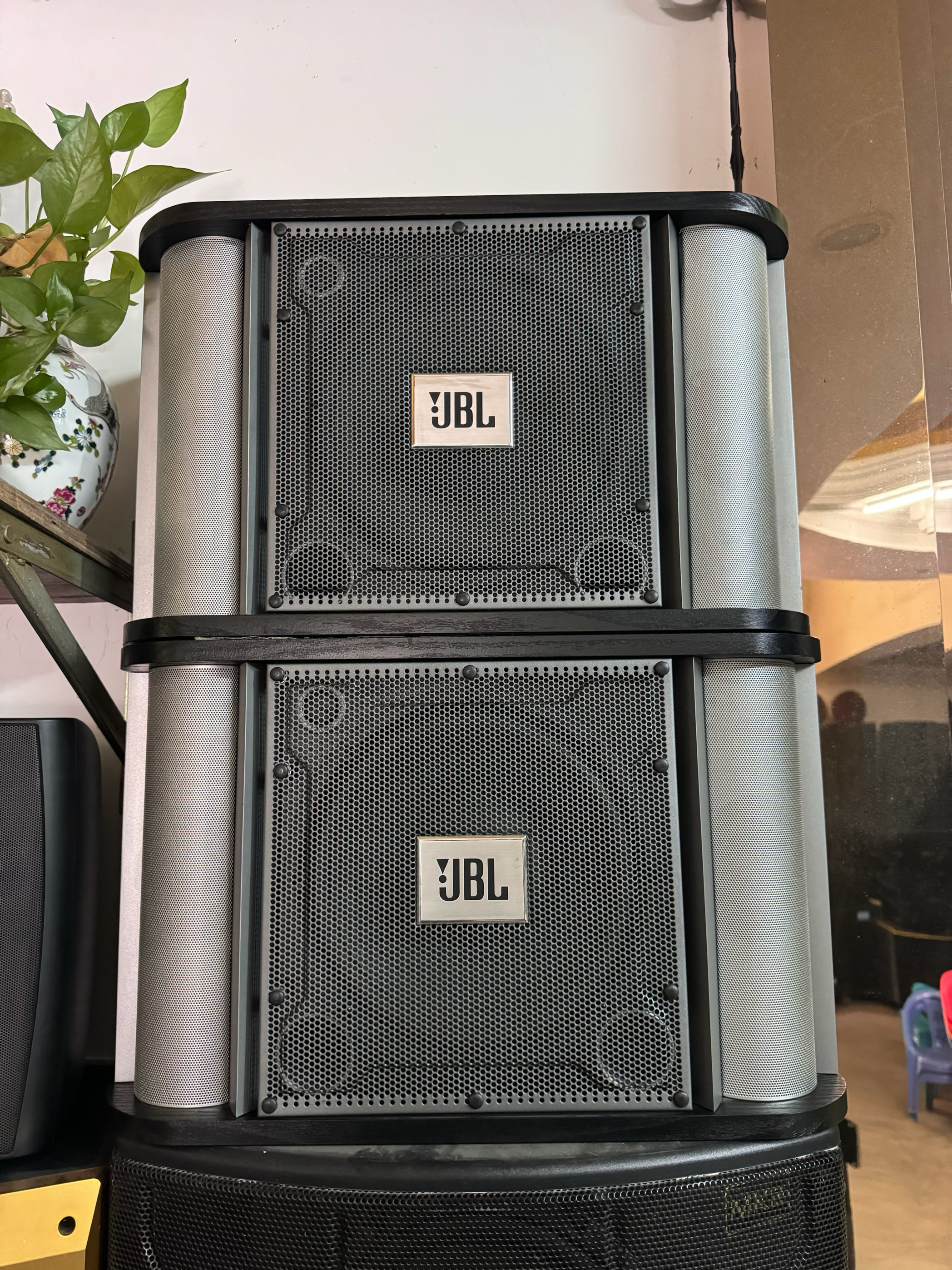 二手原装美国jbl RM101II第二代10寸专业ktv卡包音箱