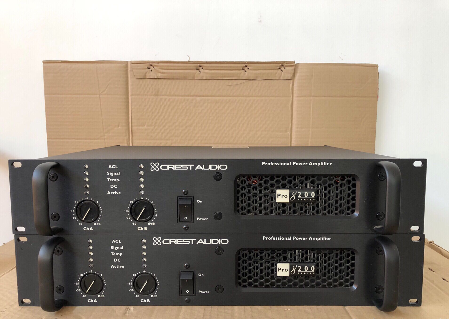 二手原装进口美国Crestauido高峰PRO8200大功率舞台专业后级功放