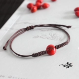 Аксуары из колье с морской фасолью с красной фасолью