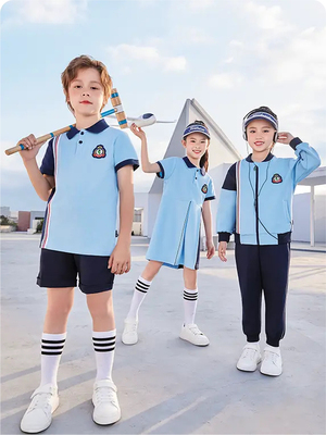 2025年最新款夏季小学生校服幼儿园园服班服儿童男女套装运动