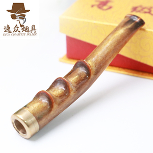金丝柳水波过滤烟嘴 烟嘴过滤器 拉杆烟嘴 烟具配件 烟嘴过滤铜头