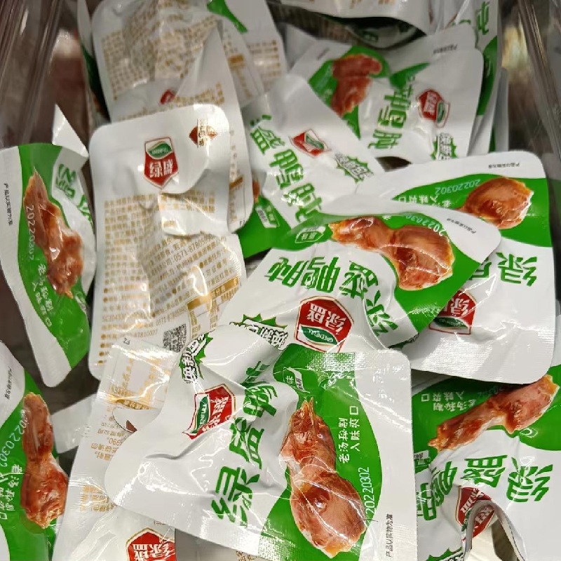 绿盛 120g鸭肫/鸭胗原味 真空包装办公休闲熟食卤味特产零食小吃