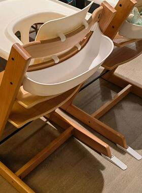 适配STOKKE收纳盒餐椅宝宝成长椅挂篮配件置物盒原版nuskin家通用