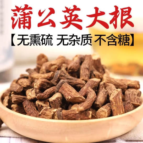 中药材 野生蒲公英根正品特级老根炒熟公英根茶无硫新鲜干货