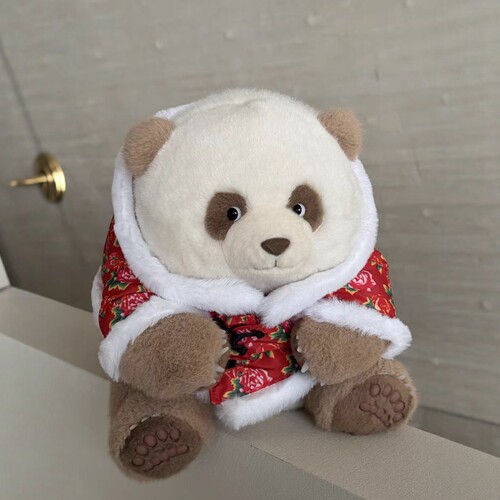 汇美琳&西西弗书店七仔玩偶公仔毛绒玩具外套服装花棉袄圣诞套装