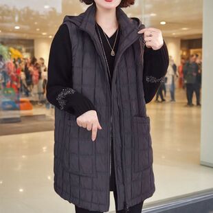 2026年新款爆款外穿棉马夹女冬季保暖棉服女时尚减龄时髦洋气外套