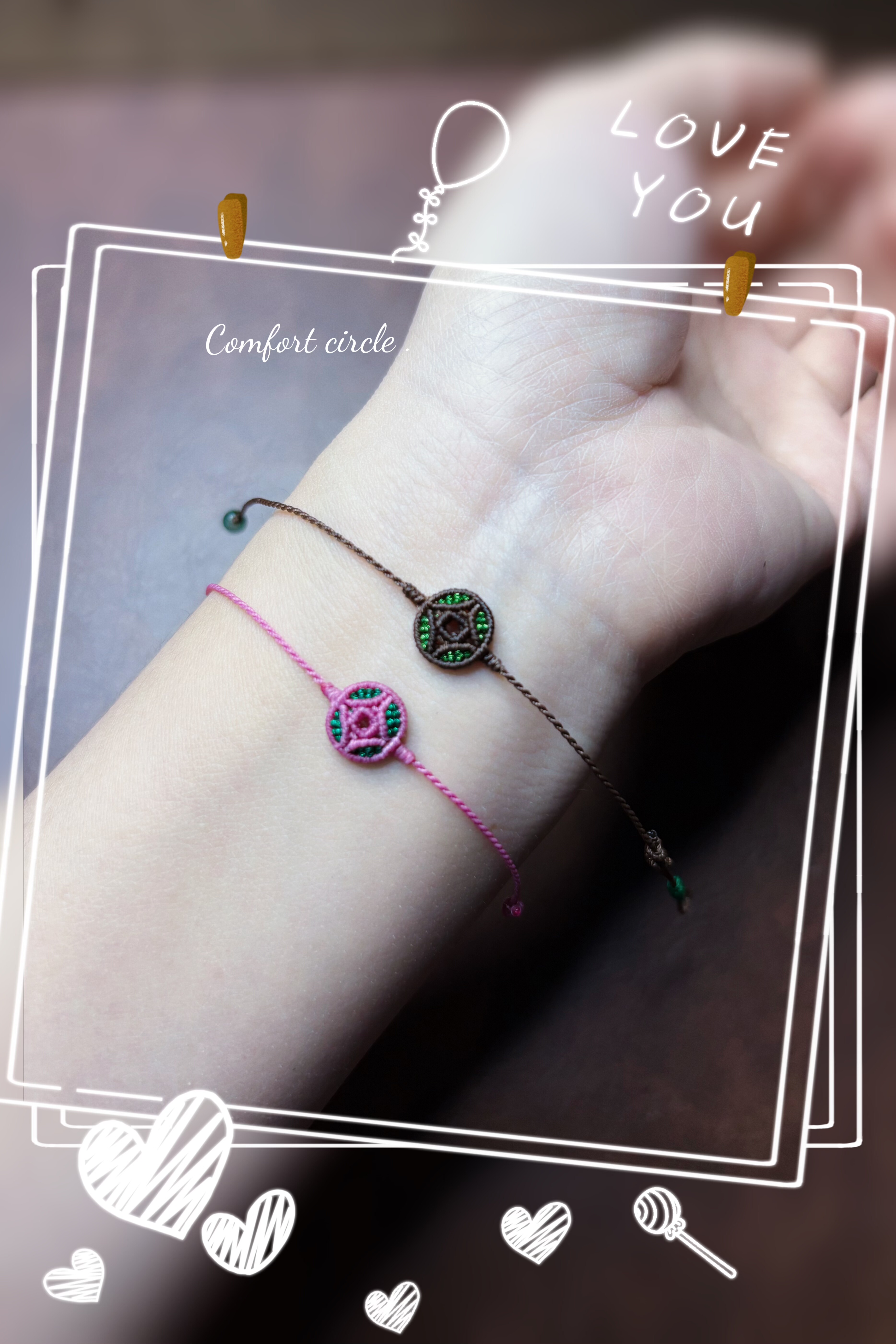 钱滚滚｜原创手工编织细手绳饰品定制本命年转运神器极细红绳手链