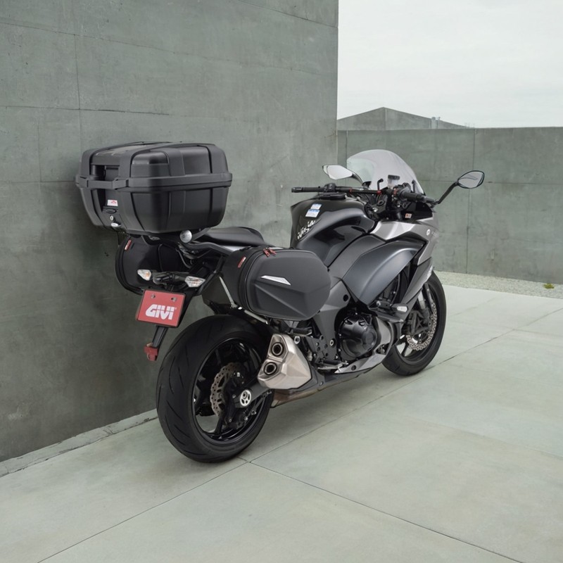 意大利GIVI 川崎NINJA400 忍者400边包25升川崎Z400边包 尾箱支架