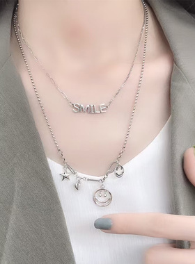 925纯银项链重工拼接ins潮嘻哈