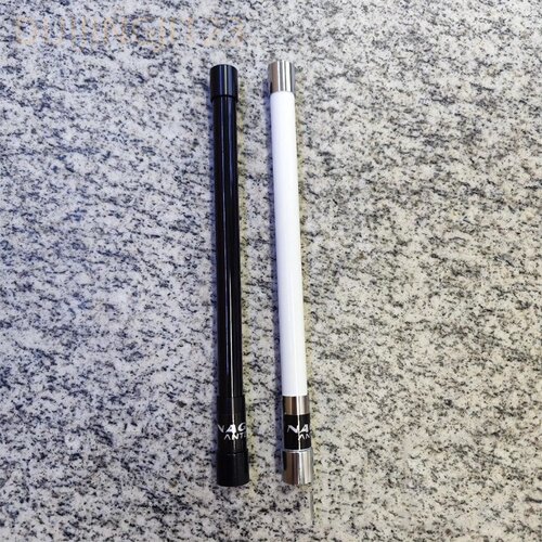 对讲机车载电台NL-350玻璃钢基地车载天线UV双段黑白色短天线22CM