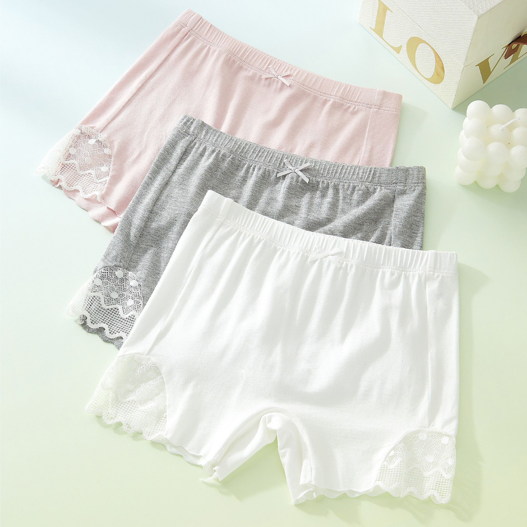 小黑托昵莫代尔冰丝安全裤