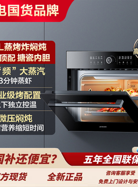 老板CQ9062X/9062D蒸烤炸一体机家用嵌入式蒸烤箱CQ9068A/CQ982A