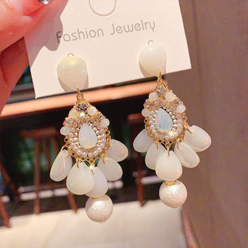 珍珠高级感夸张瘦复古高级感新款