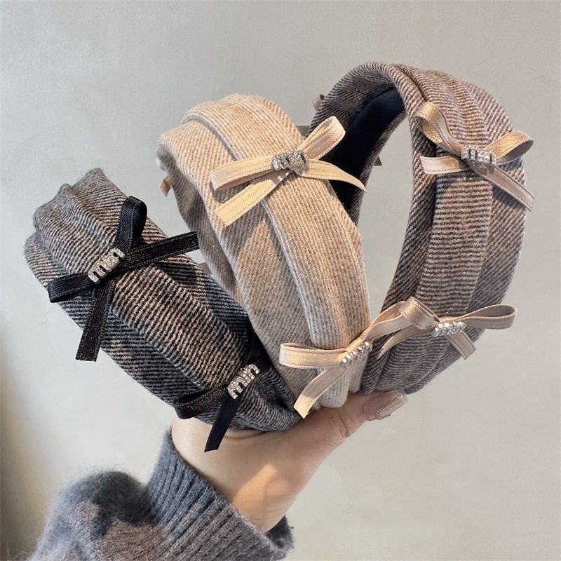 发箍发卡百搭发带蝴蝶结大门东