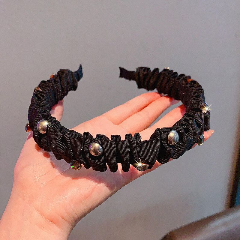 发箍珍珠头箍外出简约宽边百搭