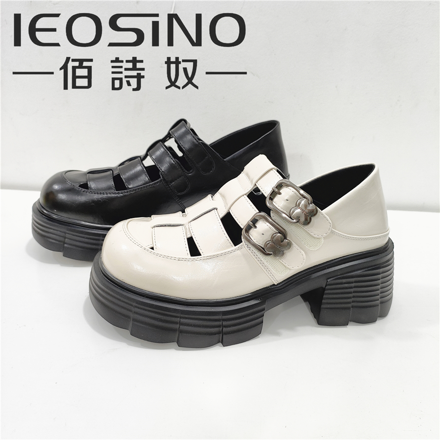 2025新款厚底增高乐福鞋