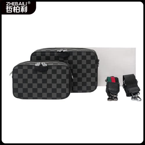 男士精致小方包休闲风百搭