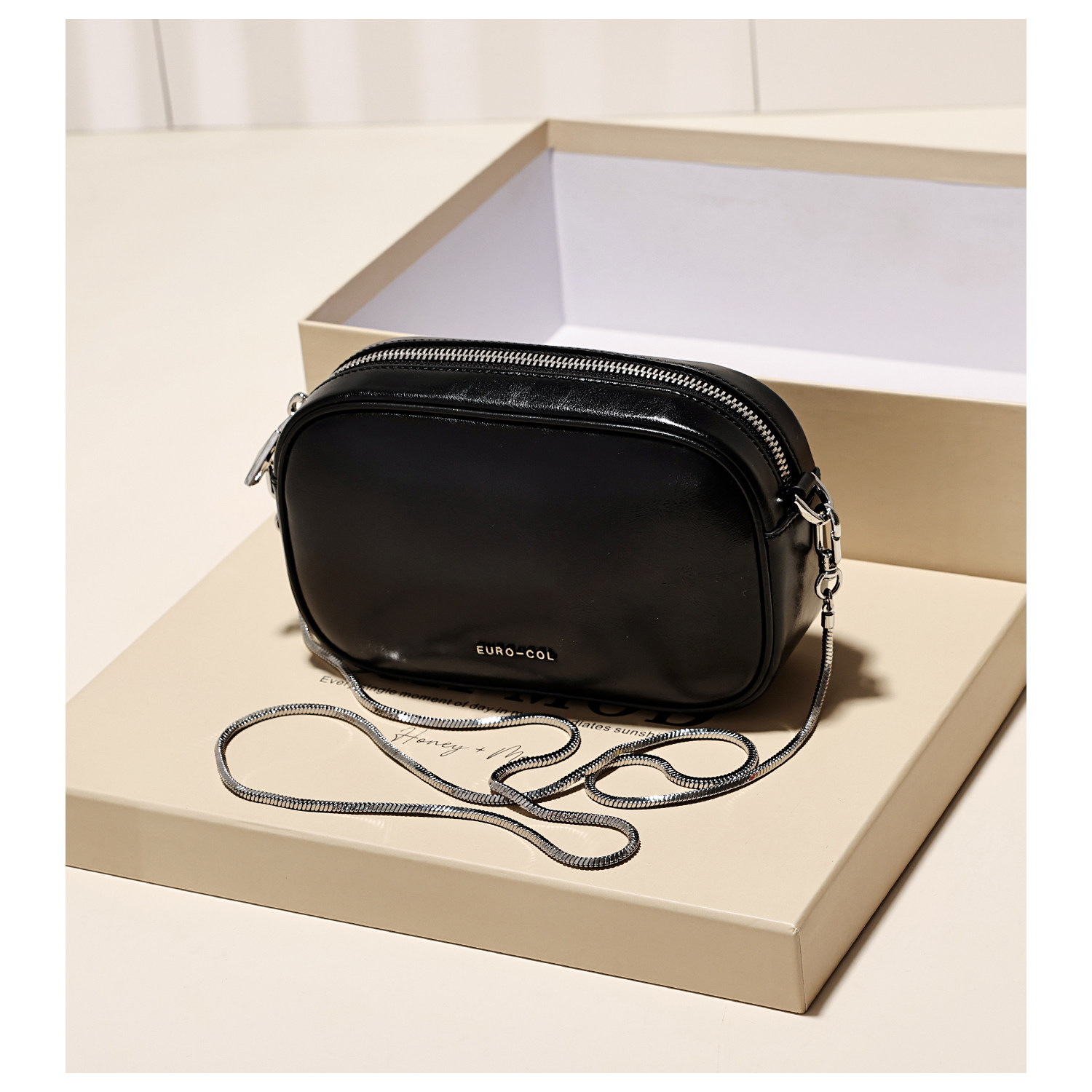 GXFMOD小众设计ins简约真皮链条斜挎包女2025新款时尚百搭小方包,箱包皮具/热销女包/男包,通用款女包,淘宝优惠券,粉丝福利购,淘宝优惠卷