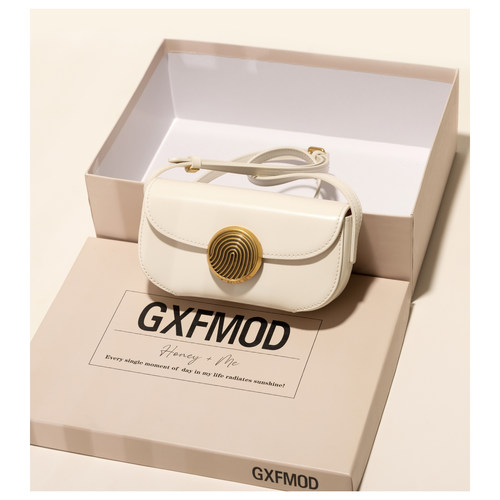 GXFMOD牛皮单肩斜挎包小包高级感