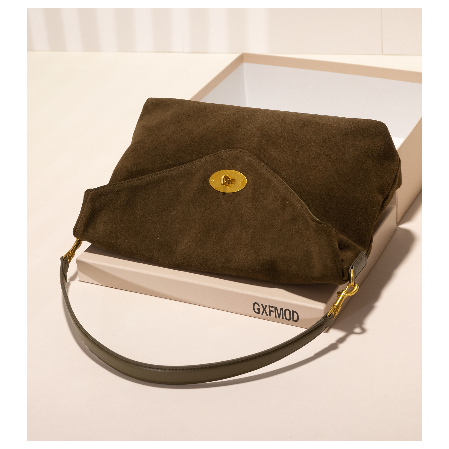 GXFMOD秋冬复古托特包百搭单肩包