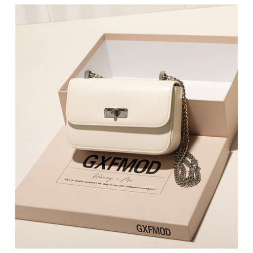 GXFMOD简约百搭真皮链条包