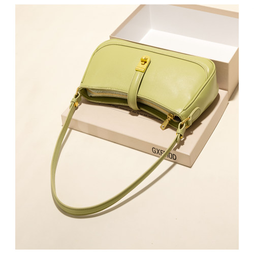 GXFMOD时尚腋下包女通勤法棍包