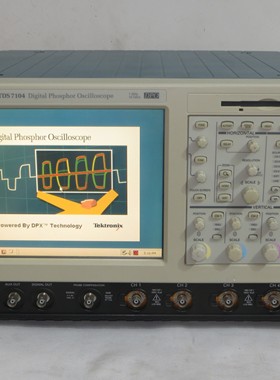 二手泰克TDS7104数字荧光示波器带宽1GHz采样率10G四通道保修包邮