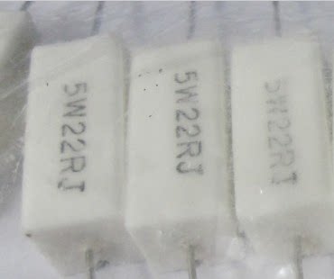5W22RJ10只欧姆水泥电阻卧式FJY