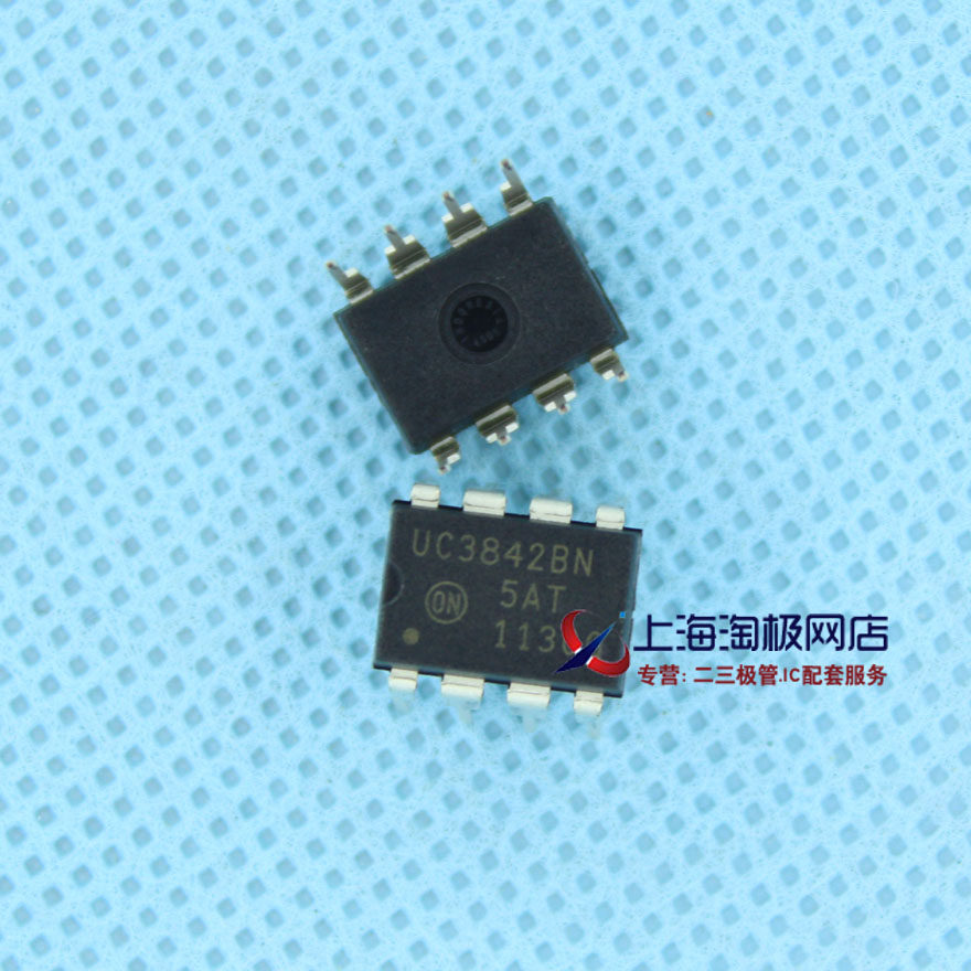 热卖 PMIC-DC DC切换控制器 UC3842BN UC3842 ON全新原装 DIP-8_虎窝淘