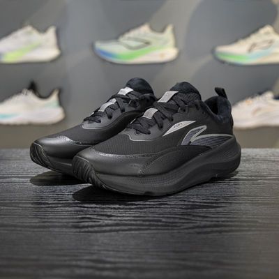 李宁加绒休闲鞋男鞋运动鞋舒适冬