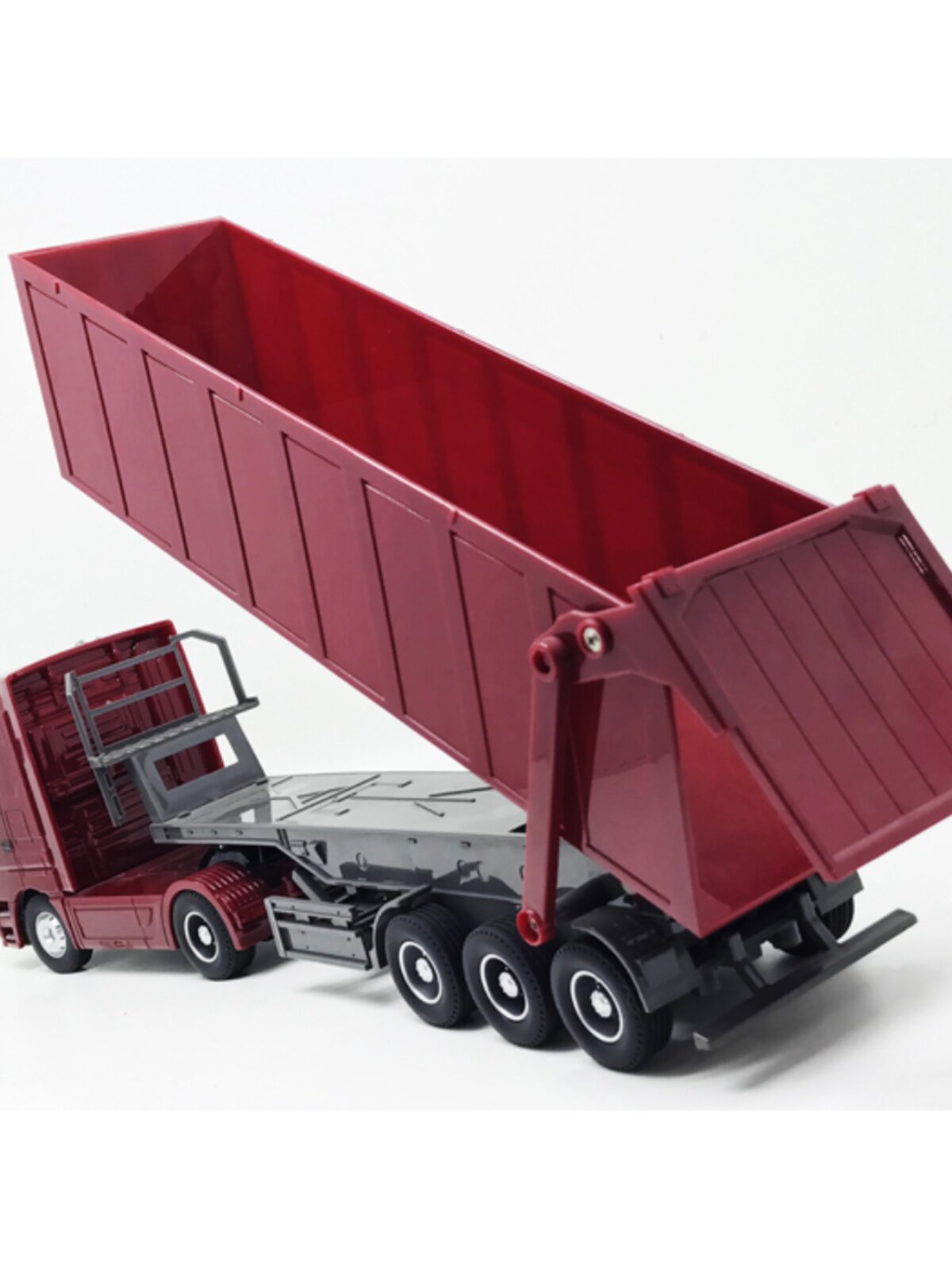 QINGYI 소년 장난감 자동차 큰 양동이 트럭 트랙터 원격 제어 덤프 트럭 원격 제어 트럭 엔지니어링 차량 원격 제어 자동차