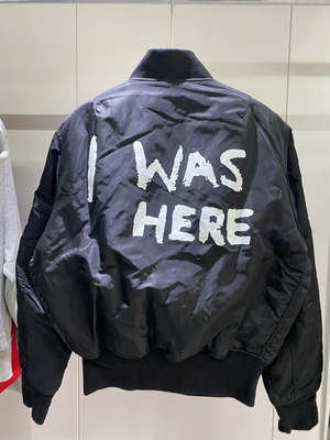 Ssur 新款棒球内胆棉服棉衣夹克字母保暖印花GD无领宽松外套