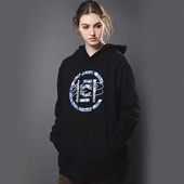 SSUR 美潮街头潮牌秋冬 CLOT青花瓷连帽卫衣男女抓绒帽衫 PLUS