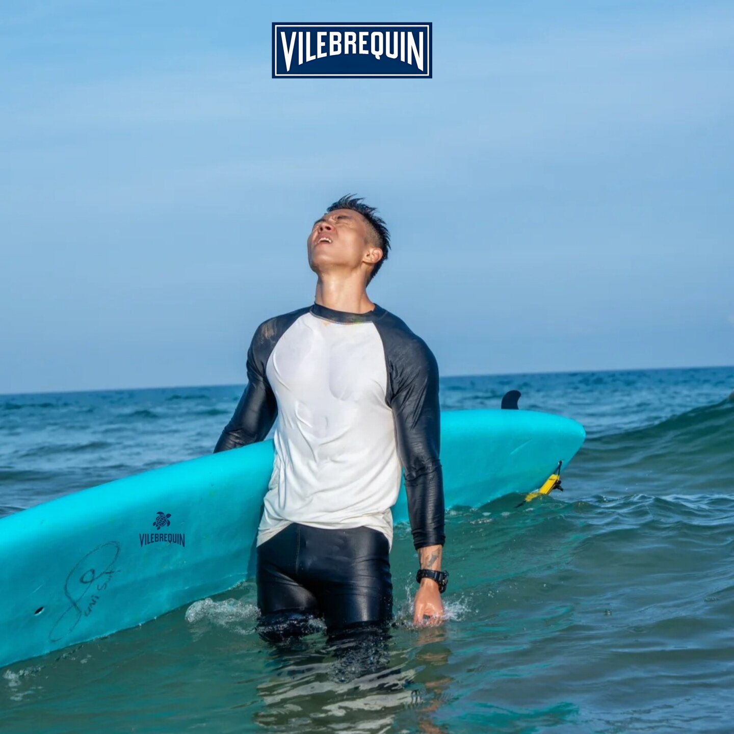 Vilebrequin速干泳衣upf50+弹力