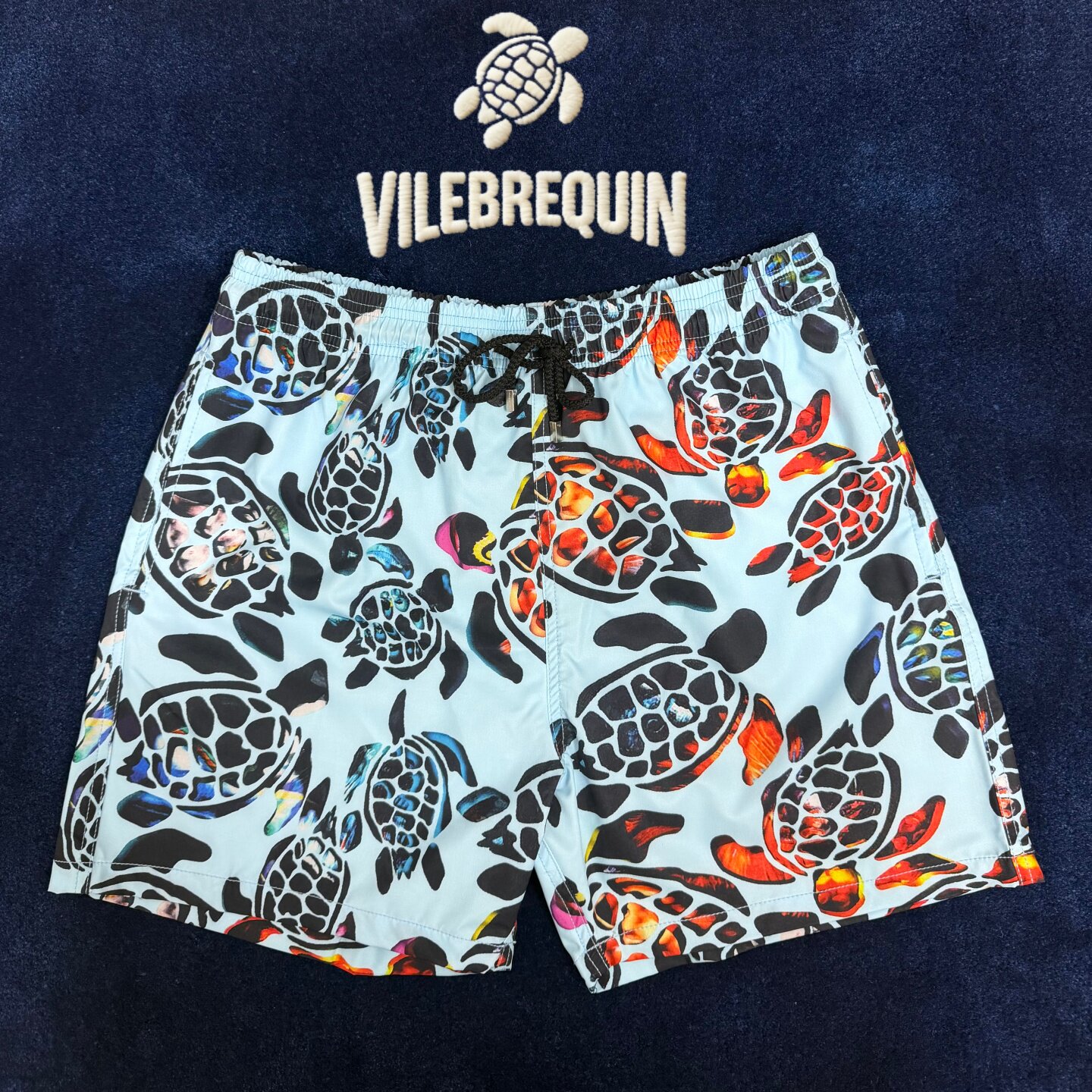 VILEBREQUIN沙滩裤男海龟内衬下水短裤三亚海边度假温泉冲浪泳裤