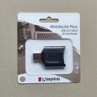 Kingston 金士顿 USB 3.2 UHS-II SD卡 MLP 高速小巧多功能读卡器
