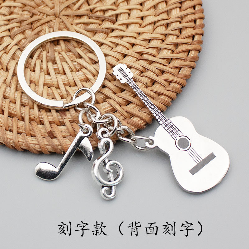 迷你不锈钢民谣吉他电吉它饰品图片
