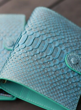 本艺 M5 A7 A6进口蛇皮 法羊内里 德国进口K环手账本