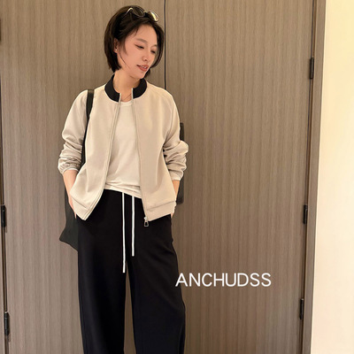 ANCHUDSS 飞行外套，却足够出众 立领短款卫衣外套