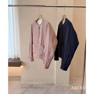 ANCHUDSS 难以复刻的作品！防泼水 95桑蚕丝双面穿短款棉服秋冬