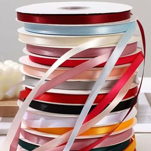 纯色1cm 织带大卷 涤纶马卡龙丝带彩带花艺缎带烘焙鲜花礼品盒包装