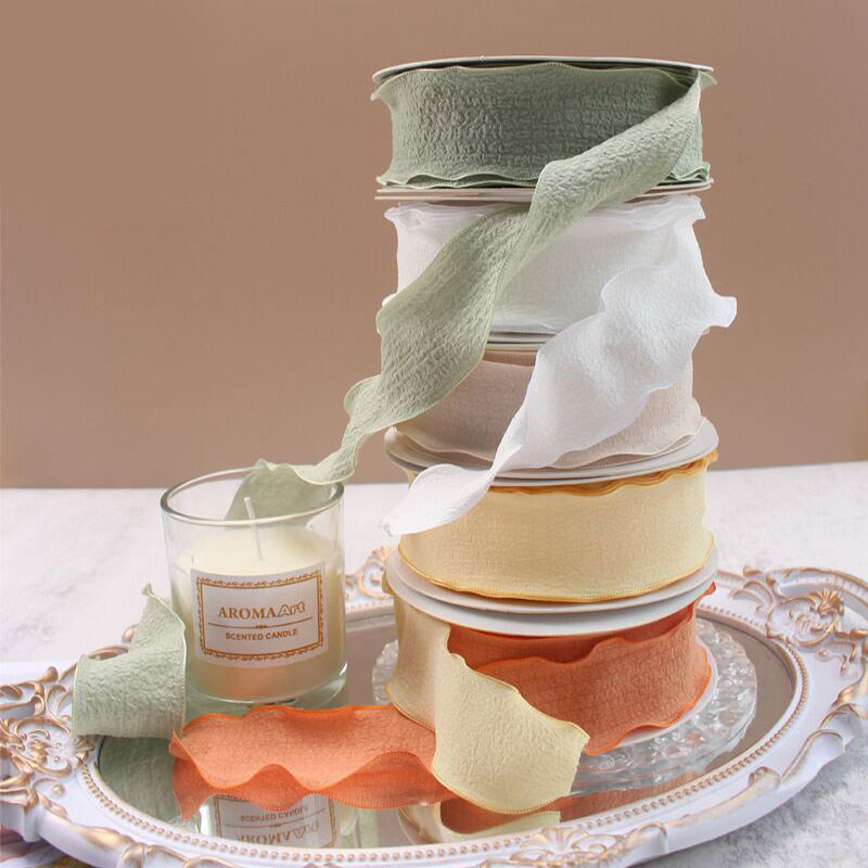 4.0cm褶皱鱼尾丝带波浪花边礼品包花束亚麻织带婚庆蛋糕装饰绑带,鲜花速递/花卉仿真/绿植园艺,花艺纱网/纺织布,淘宝优惠券,粉丝福利购,淘宝优惠卷