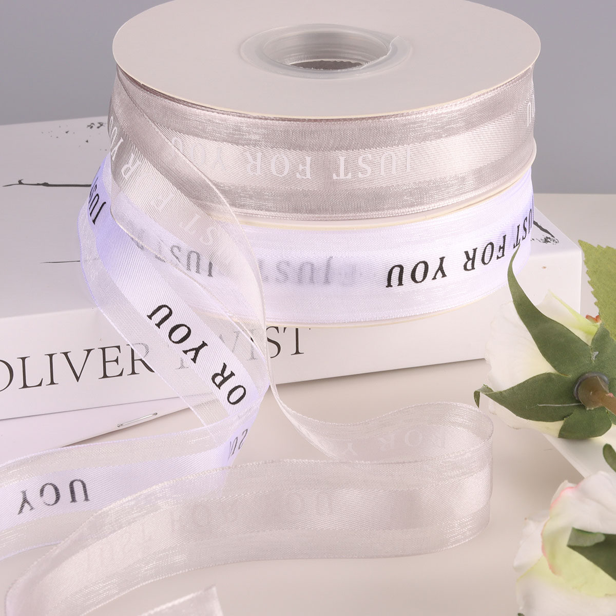 Hair band, box, pack, 2.5cm, polyester