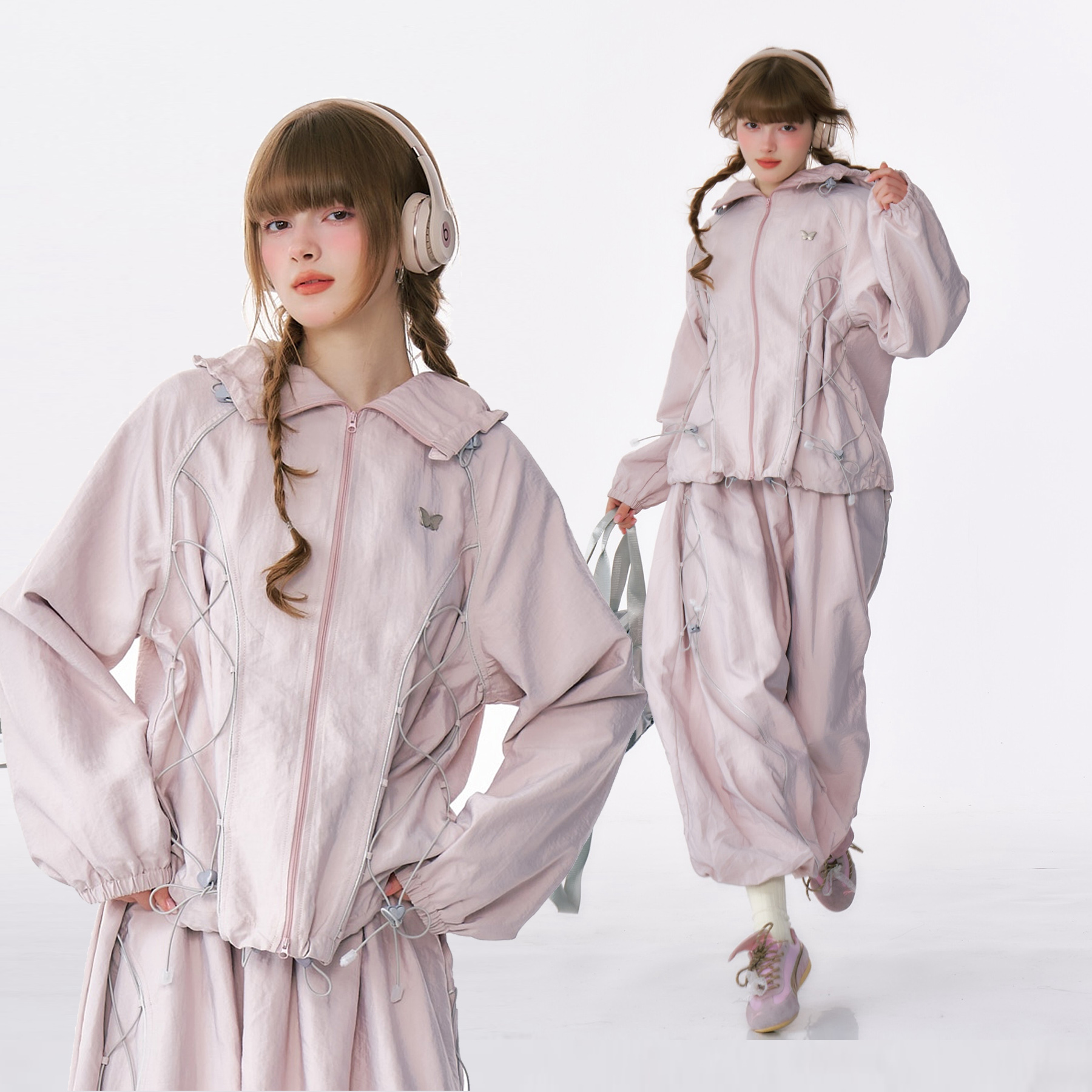 美式复古运动速干外套