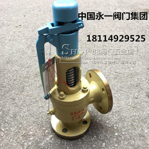 中国永一阀门集团 A48Y-16C/25C/40C/64C 铸钢法兰弹簧式安全阀