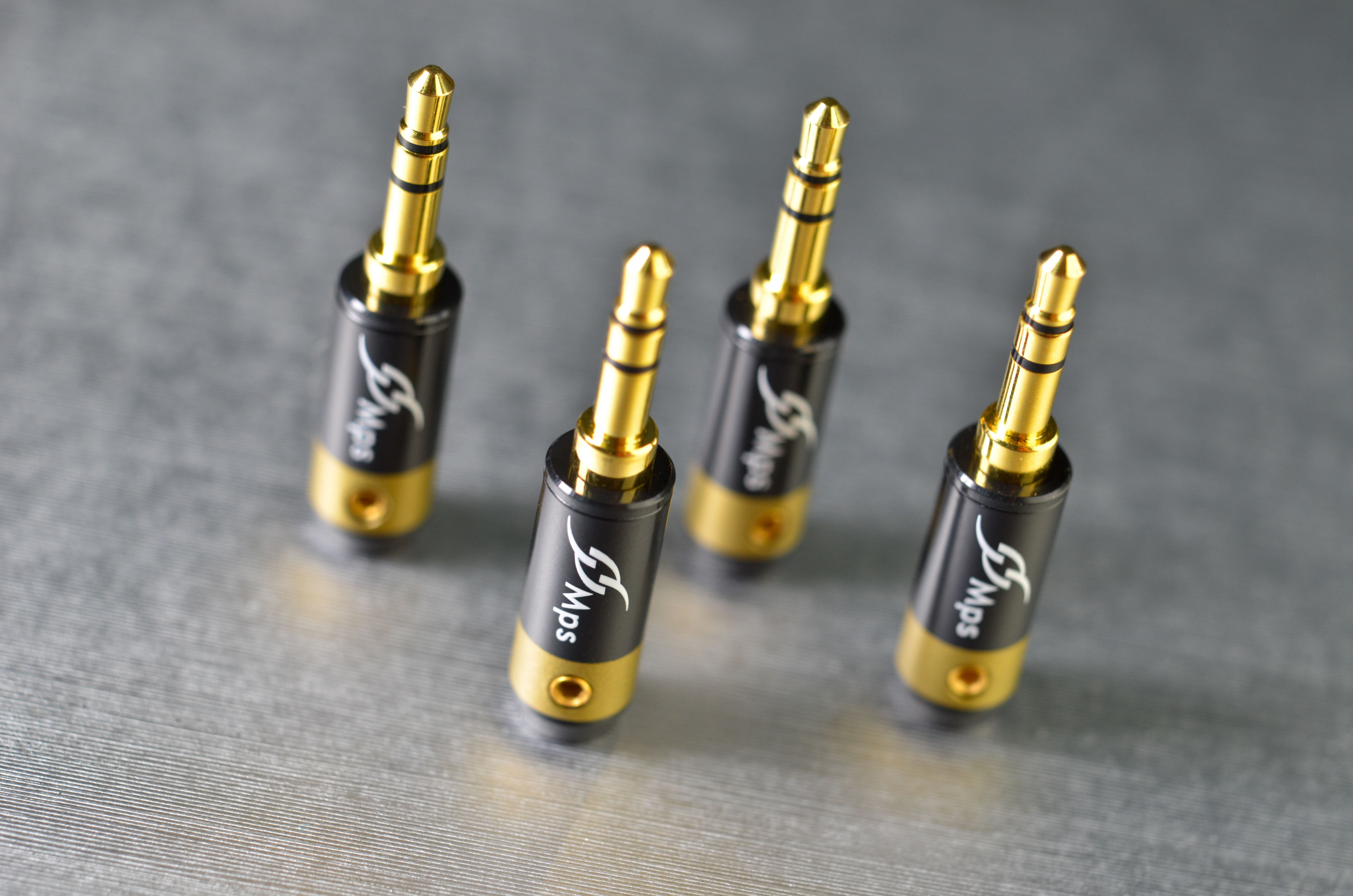 台湾mps 发烧连接器 镀金3.5耳机插头 eagle-4g