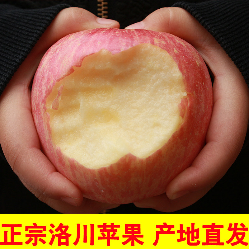 【25年新苹果】正宗陕西延安洛川红富士晚熟苹果酥脆香甜多汁皮薄,水产肉类/新鲜蔬果/熟食,苹果,淘宝优惠券,粉丝福利购,淘宝优惠卷