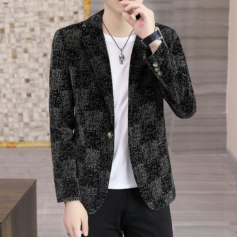 秋季高品质灯芯绒男士休闲小西服上衣外套XZ313B-1-XF352-P90,男装夹克,星座313B-2
